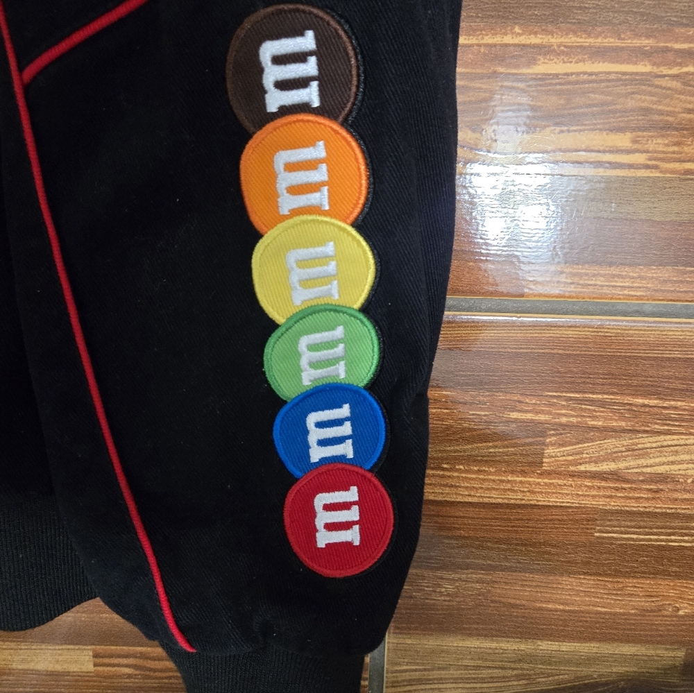 M&M's Racing Champion Black Racing Jacket - Picture 11 of 12